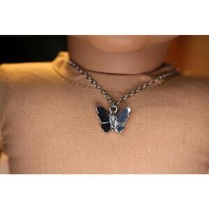 18 Inch Doll Butterfly Necklace